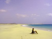 Einsamer Strand auf Boa Vista