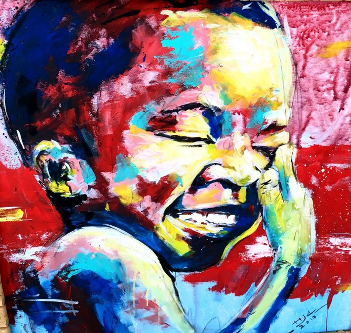 Kunst und Kultur auf den kaperden - Bild des kapverdianischen Künstlers Kiki Luma