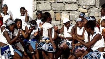 Musik und Tanz am UNESCO Welterbe Batuku Tanz auf Santiago