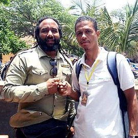 Guide Orlando aus Santiago mit Bob Marleys Sohn Guide Orlando aus Santiago mit Bob Marleys Sohn
