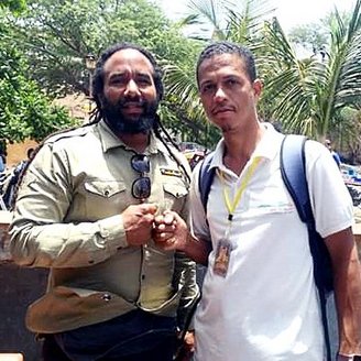 Guide Orlando aus Santiago mit Bob Marleys Sohn