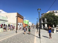 Main street in Santa Mario on Sal