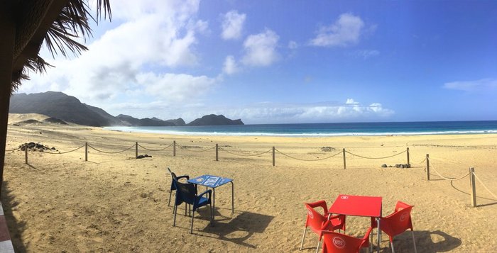 Salamanca beach on Sao Vicente