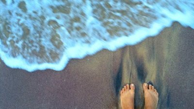 für slow motion Fans für slow motion Fans: Füsse am Strand
