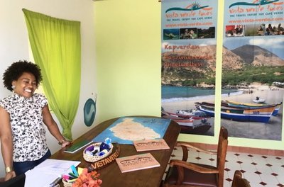 Unser Büro in Tarrafal auf Santiago Unser Büro in Tarrafal auf Santiago