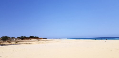 [Translate to English:] Strand auf Maio, Kapverden