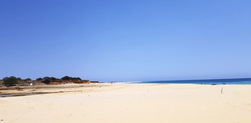 Strand auf Maio, Kapverden