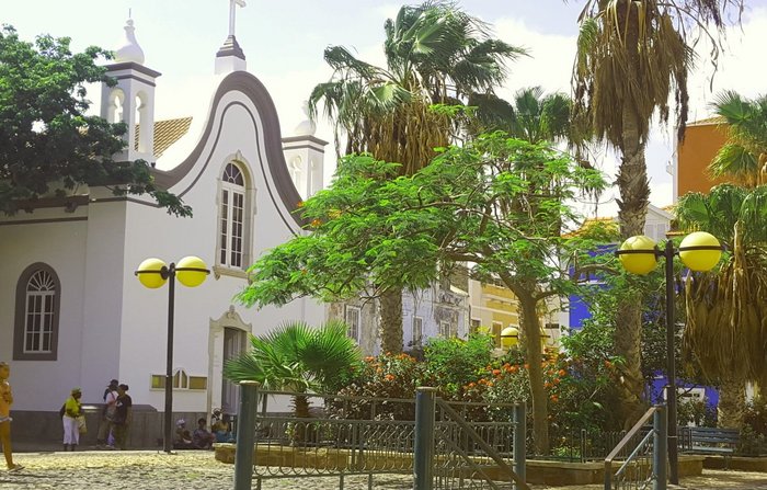 oldest church on Sao Vicente- Nossa senhora da Luz, built in 1862